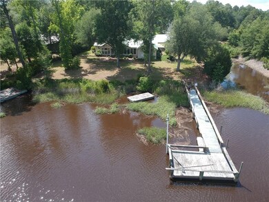 Aerial from dock