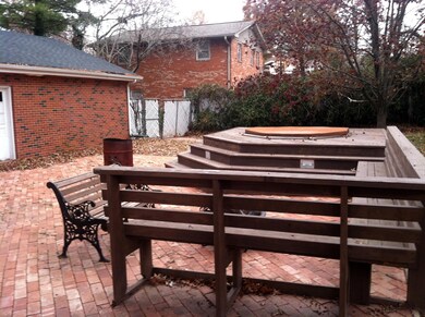 Backyard patio