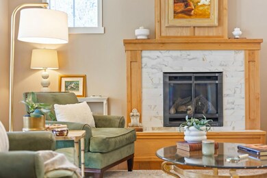 Cozy Gas Fireplace