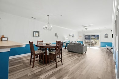 Dining room featuring hardwood / wood-style floors