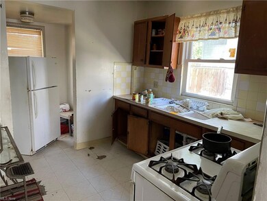 Dining room and kitchen on the first floor.