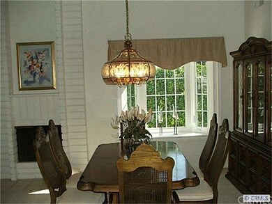 Dining area and bay window