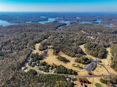 Golf course and Hartwell Lake view
