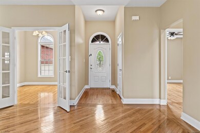 Beautiful entry way into your new home.