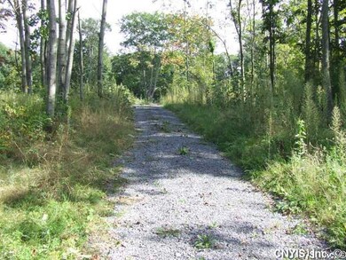 Land driveway down through land to get to water