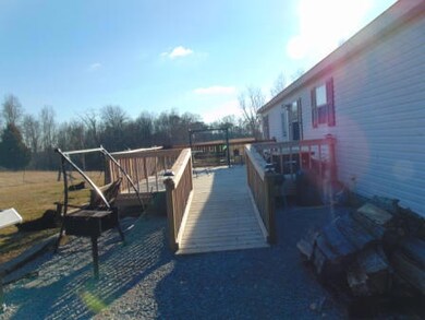 Large back deck