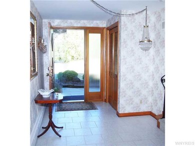Foyer. Beautiful entrance---large coat closet!  Th