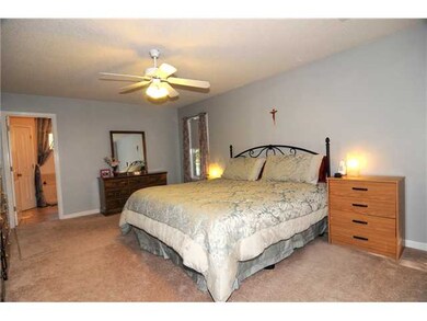The Downstairs Master Bedroom Is Spacious & Offers