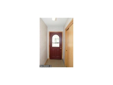 This is a newer all steel, insulated front door.  