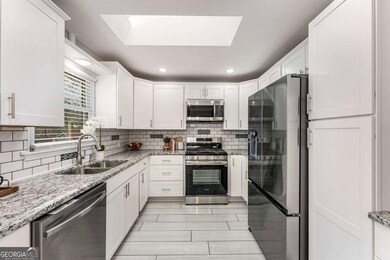 Abundant soft-close cabinetry keeps everything wel