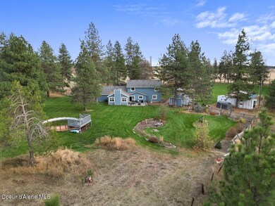 aerial view from rear