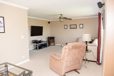 large family room off the kitchen