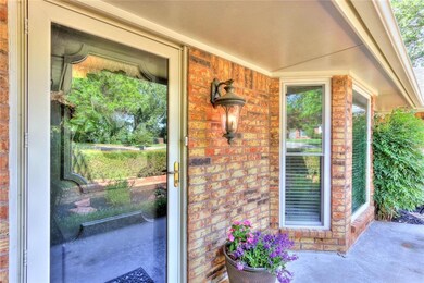 Another entry view with the bay window showing off for guests as they arrive.