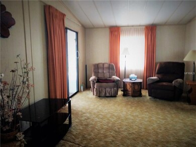 L shaped living area provides great space for dini