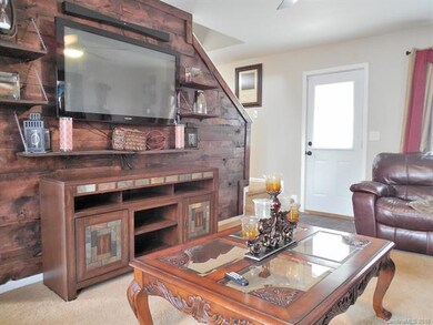 Beautiful wood accent wall