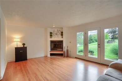 Another view of the living room showing the view t