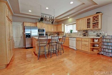 Kitchen Area with Travertine Stone Center Island C