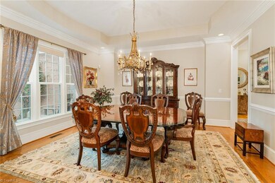 Dining room for large gatherings