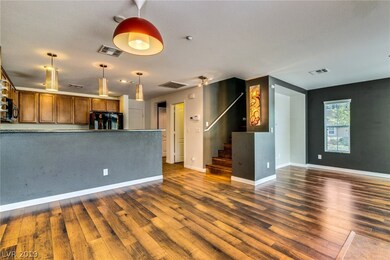 Great room view of kitchen, showcasing numerous cu