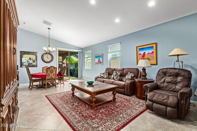 Living and dining area