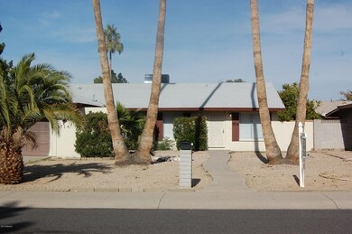 Calavar front of home facing South