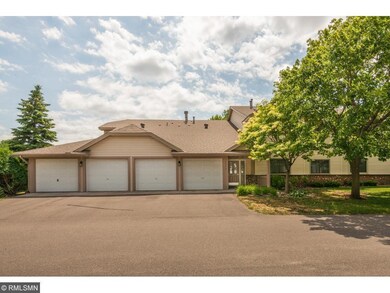 Front View of home. Garage is first on the left.