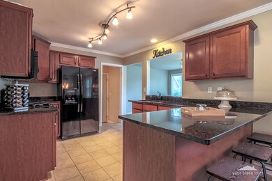 Updated kitchen with granite countertops!