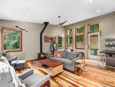 Wood burning stove for those chilly nights!