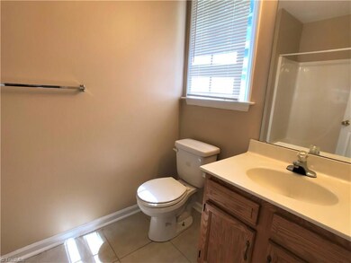 Master Bath with tub/shower combo.
