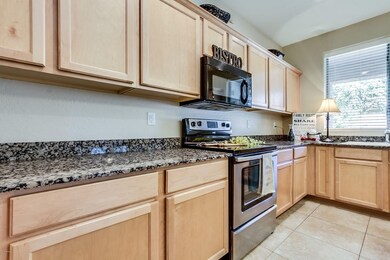 Kitchen with Granite Counters