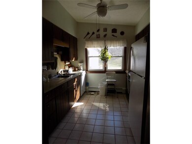 Tiled kitchen