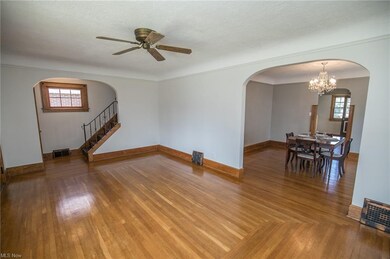 Living and dining rooms