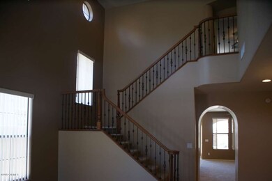 Oak and Wrought Iron Railing