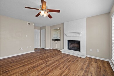 Living Area with wet bar and cozy fireplace