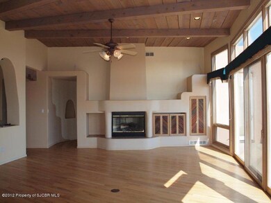 Living Area and Fire Place
