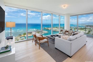 Grand Ocean Living Room - Sunset View