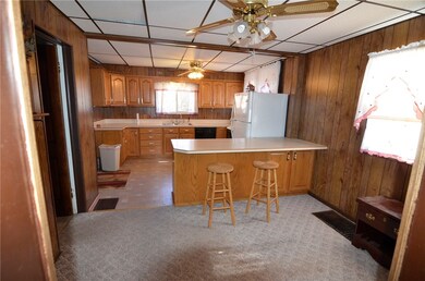 View of Kitchen from dining room.