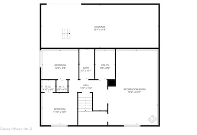 Floor Plan Lower Level