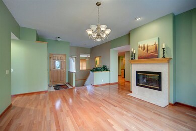 Alternate view of the living room toward the front