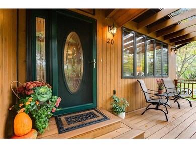 The front porch is a great place to relax.