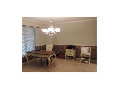Formal dining space.