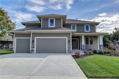 Charming front porch to greet your friends and nei