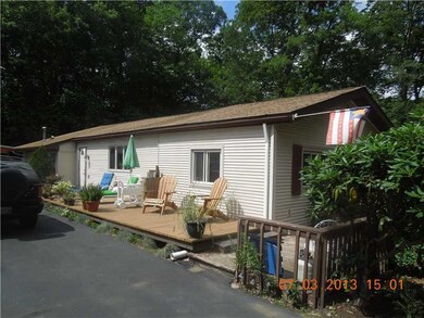Exterior Front. Side of home