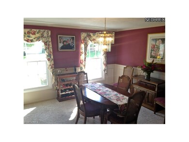 Formal Dinning Room with crown molding