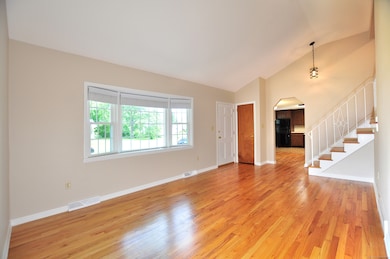 Living Room with Bay Window