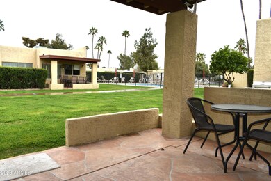 South Facing Back Patio Area