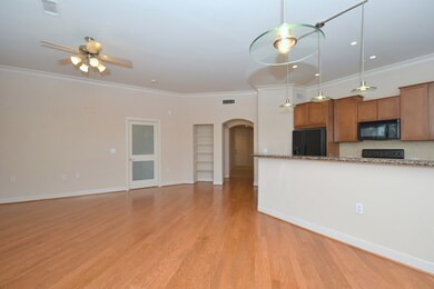 Ample room for defined living and dinning room spa