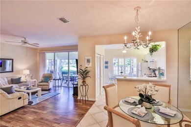 From the front entry, the floor plan opens up to t