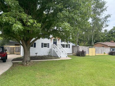 after front yard