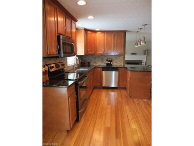 Beautifully remodeled kitchen with stainless steel